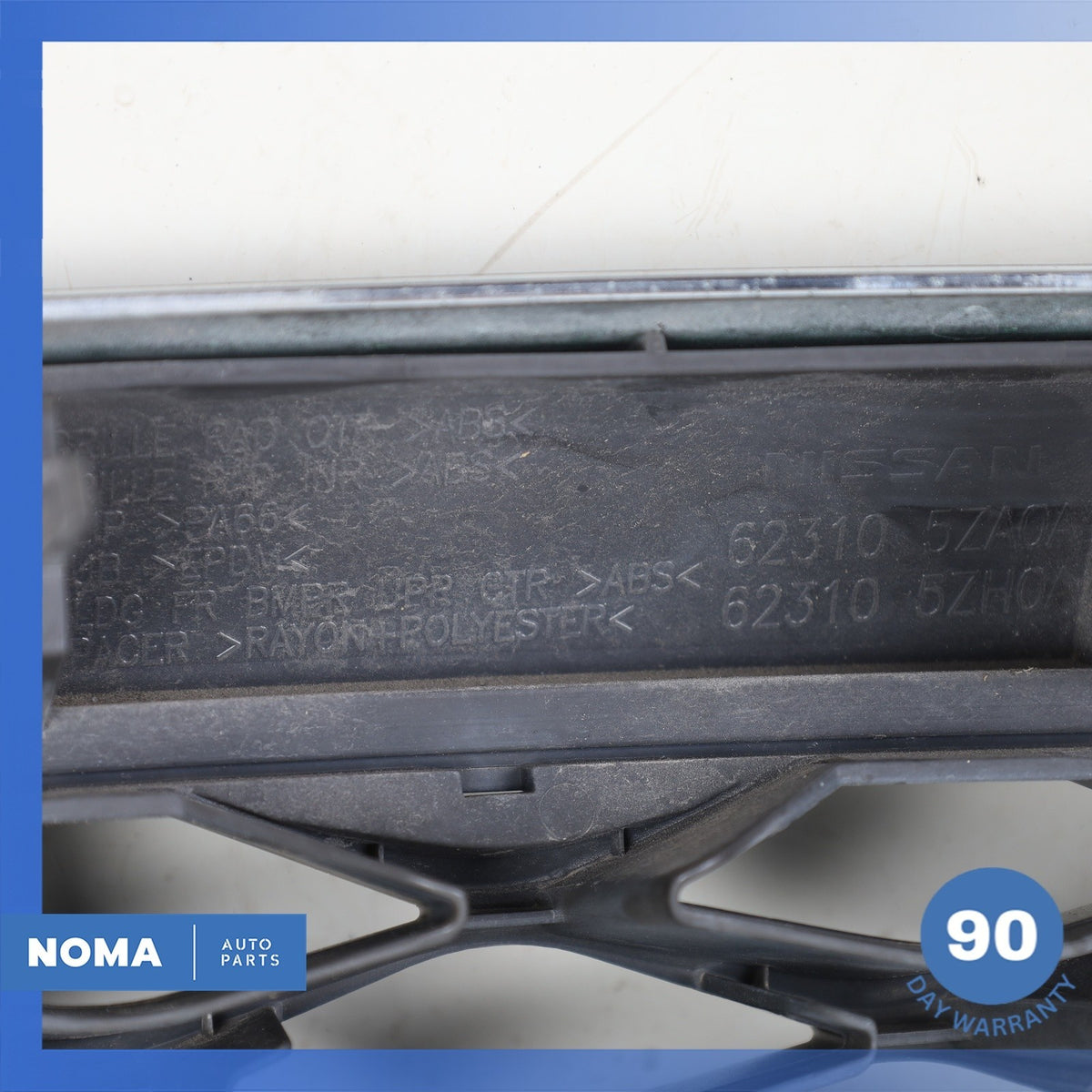 15-17 Infiniti Z62 QX80 Radiator Grille Grill Mesh Chrome 623105ZA0A OEM - photo 19