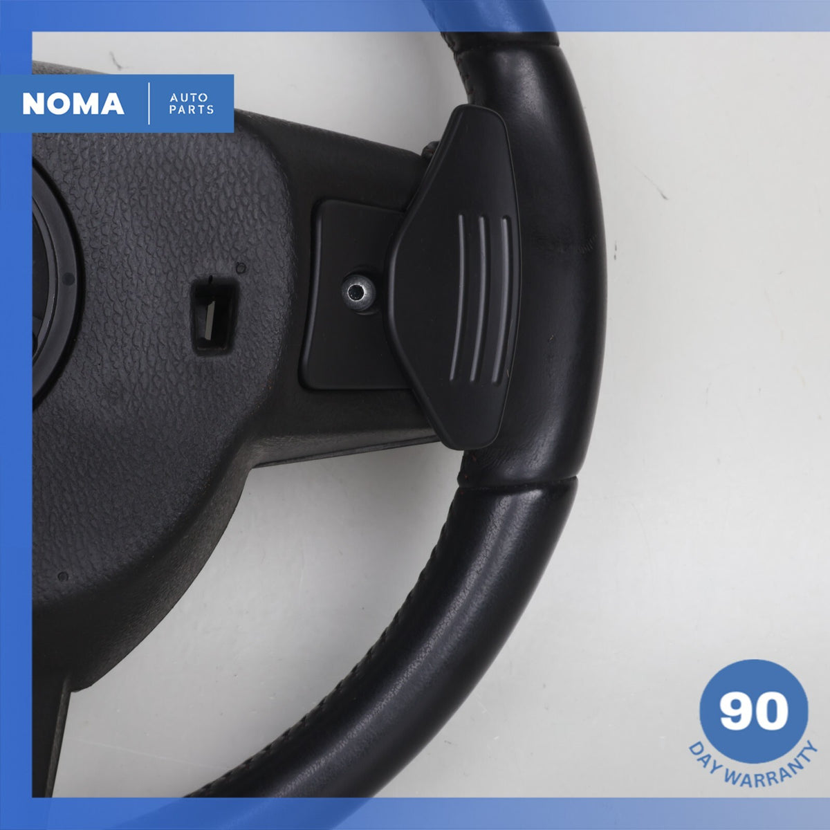 07-09 Jaguar X150 XKR XK R-Sport Steering Wheel w/ Paddle Shifters Black OEM - photo 15