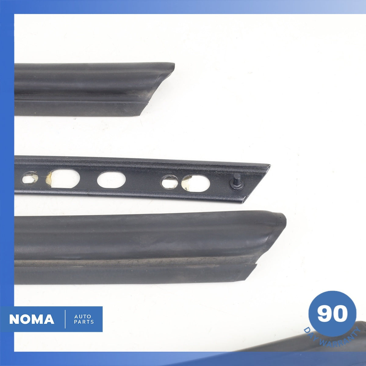96-02 BMW E36 Z3 Convertible Top Roof Left Side Molding Rubber Seal Set OEM - photo 5
