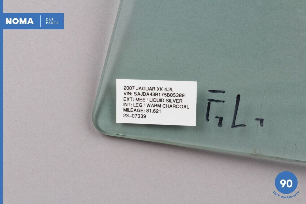 07-15 Jaguar X150 XK XKR XKR-S Front Left Driver Side Door Window Glass OEM - photo 16