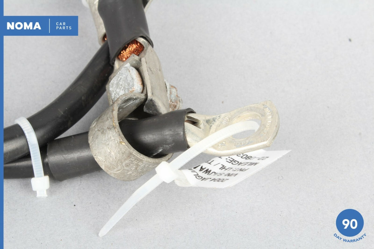 04-09 Jaguar XJR XJ8 VDP X350 X358 Battery Earth Terminal Negative Cable OEM - photo 6