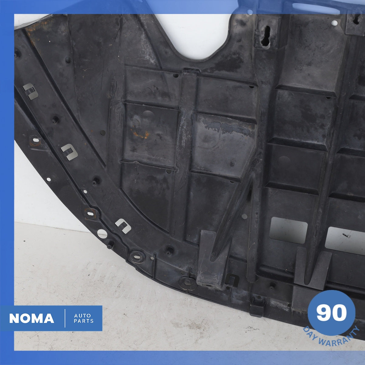 14-17 Jaguar X152 F-Type Front Bumper Under Body Shield Cover OEM - photo 15