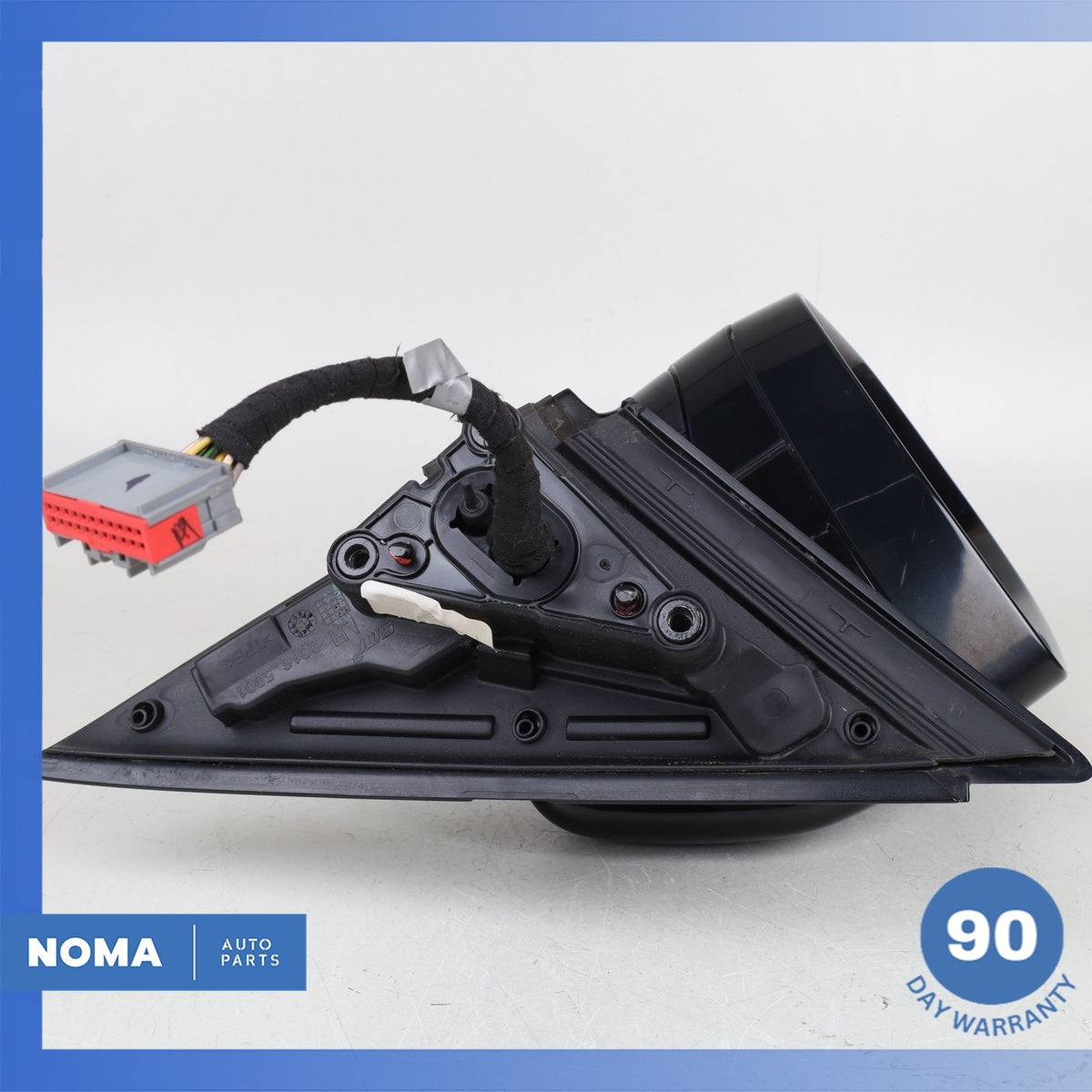 12-13 LR Range Rover Evoque L538 Left Side Rear View Mirror Assembly Black OEM - photo 15