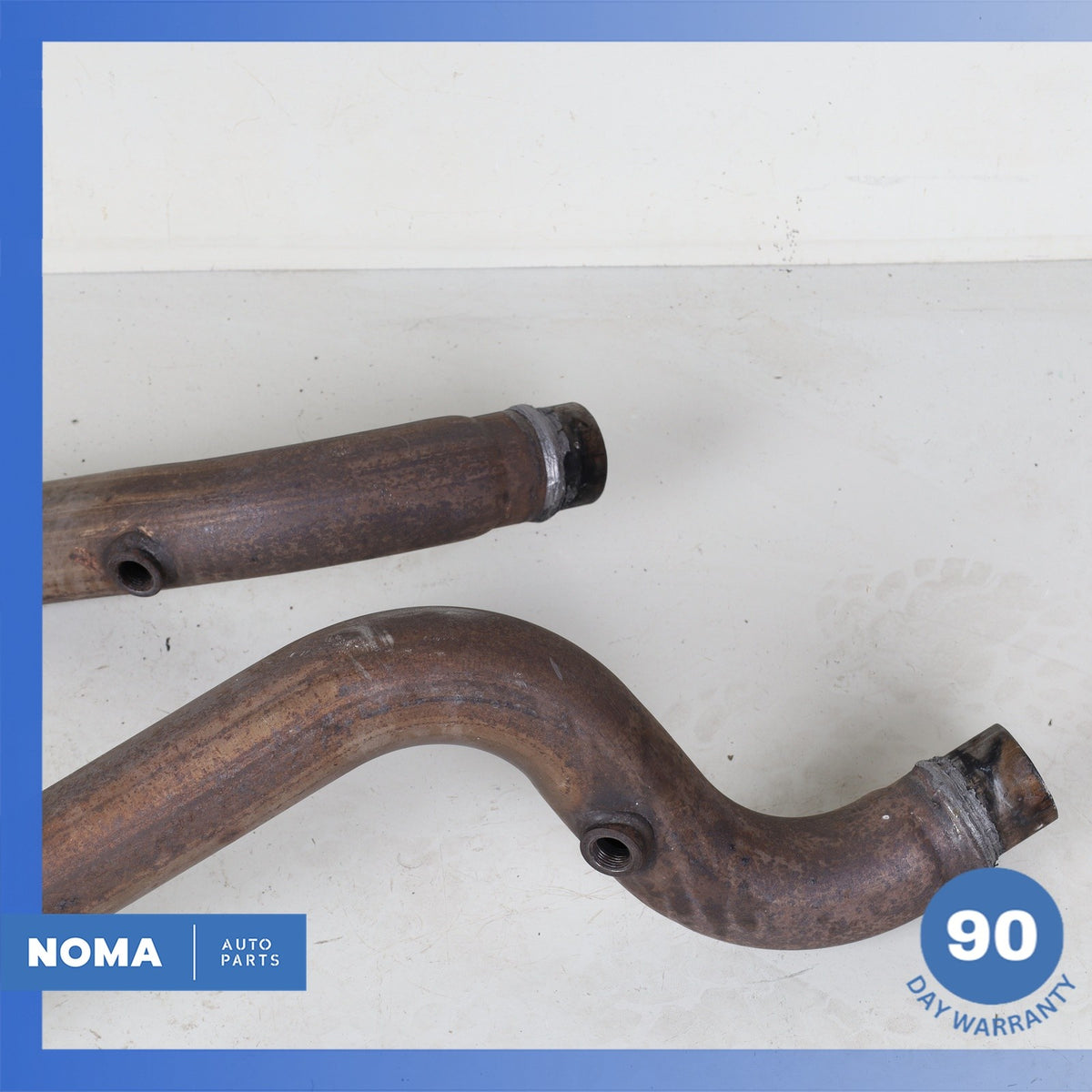 16-20 Jaguar X152 F-Type-S RWD Left & Right Side Exhaust Downpipe Set OEM 59k - photo 3