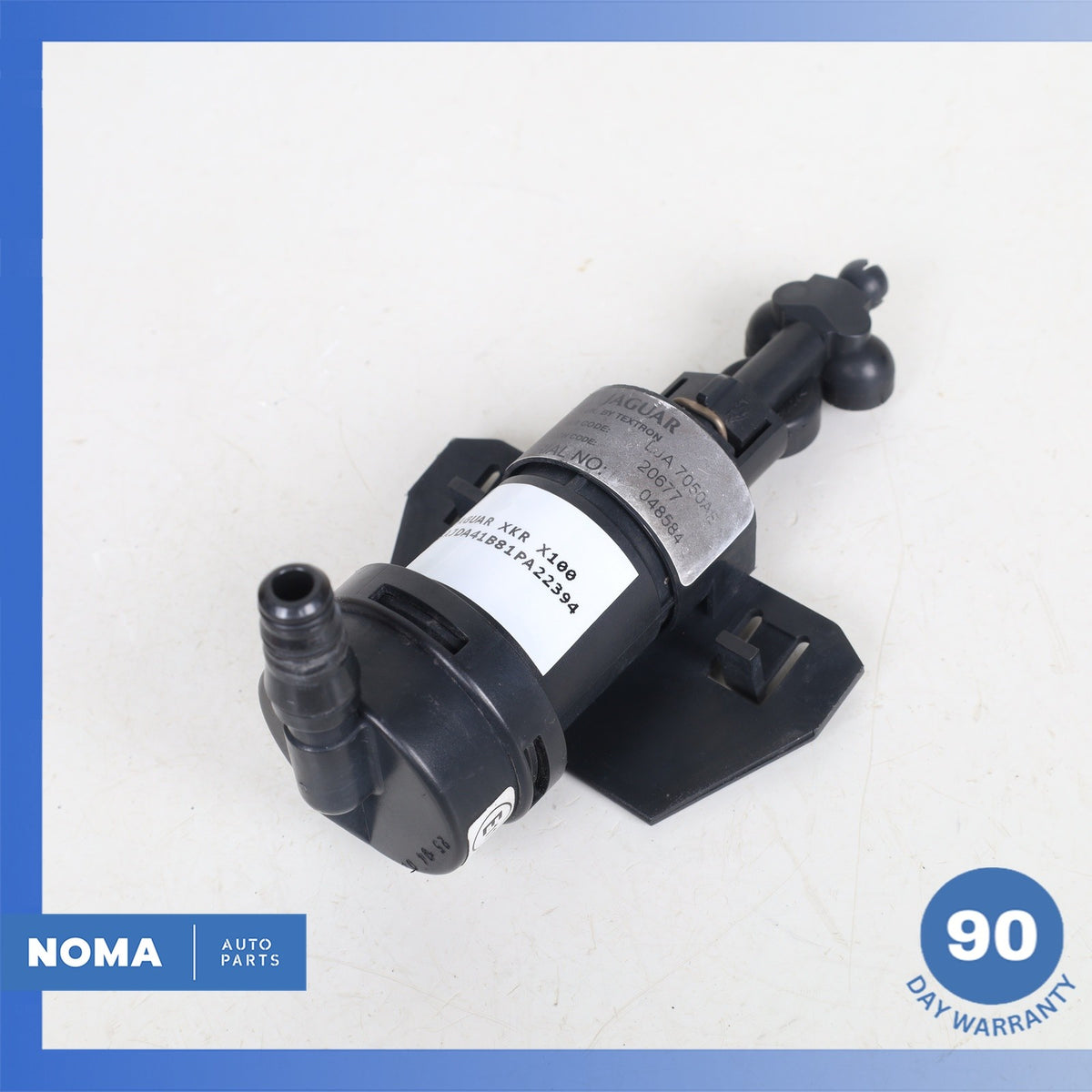 97-06 Jaguar X100 XK8 XKR Right Side Headlight Washer Nozzle Pump LJA7050AF OEM - photo 5