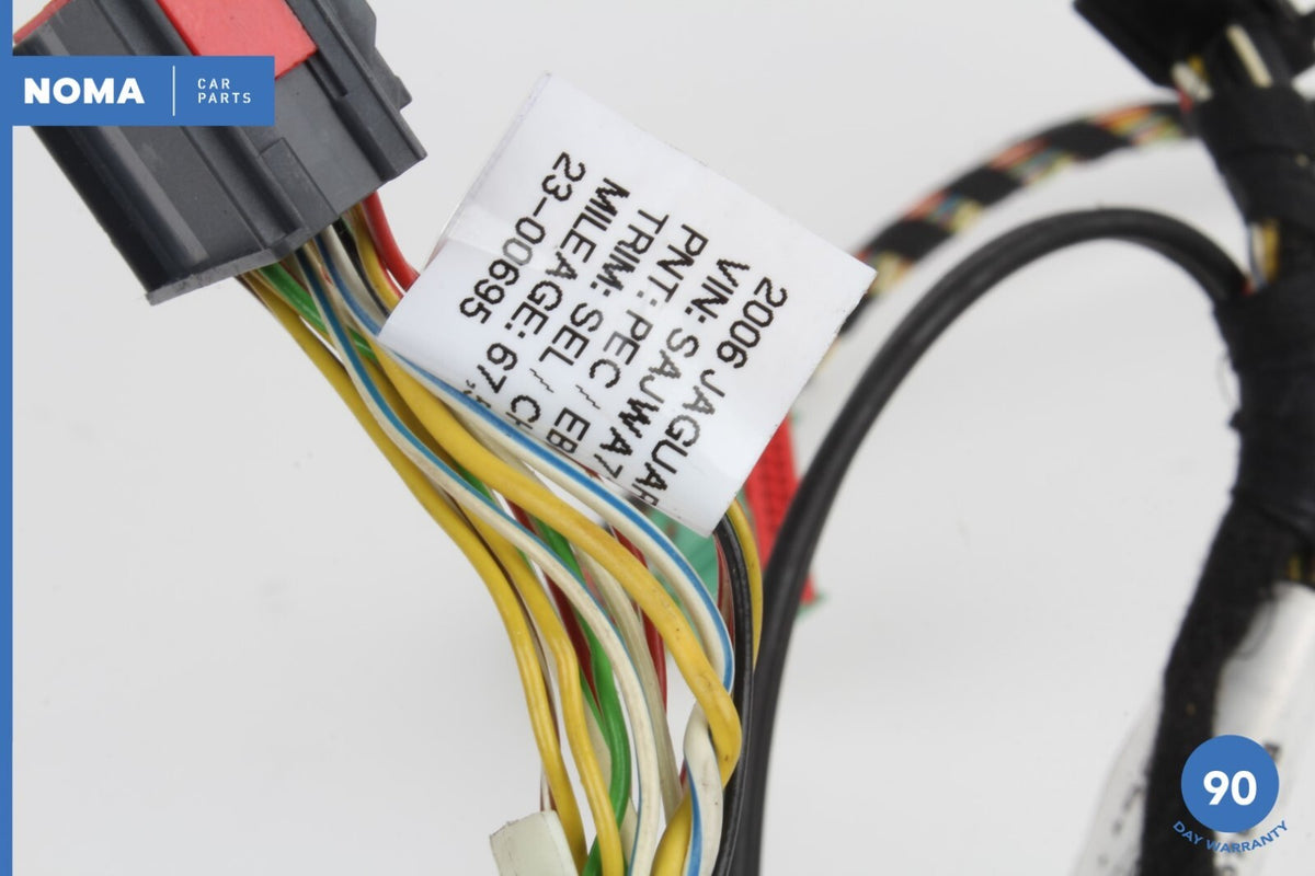 2006 Jaguar XJ8 XJR Vanden Plas X350 Center Console Wire Wiring Harness OEM - photo 18