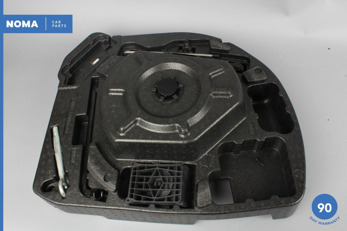 10-15 Jaguar X351 XJ XJL Trunk Spare Tire Emergency Tool Kit Foam Holder OEM - photo 11