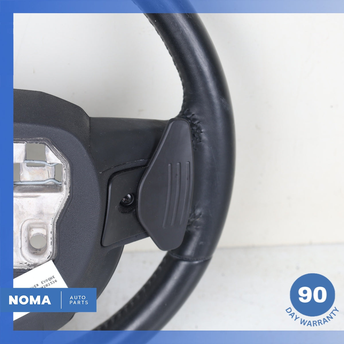 12-19 Land Rover Range Rover Evoque L538 Steering Wheel Black OEM - photo 12
