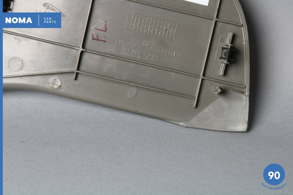 02-04 Jaguar S-Type X202 Left Driver Side Dash Dashboard End Cover Trim LHJ  OEM - photo 6
