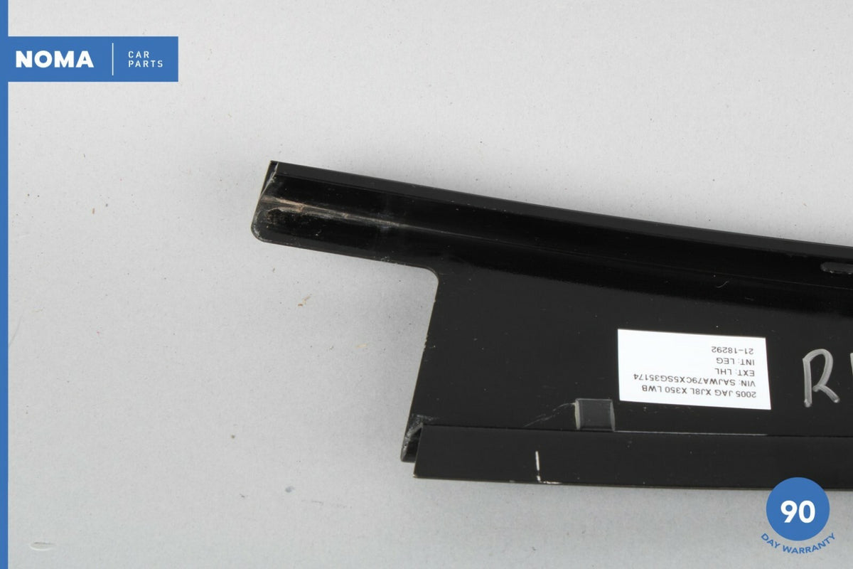 04-09 Jaguar XJ8 XJR X358 Rear Left Driver Side B-Pillar Exterior Molding OEM - photo 5