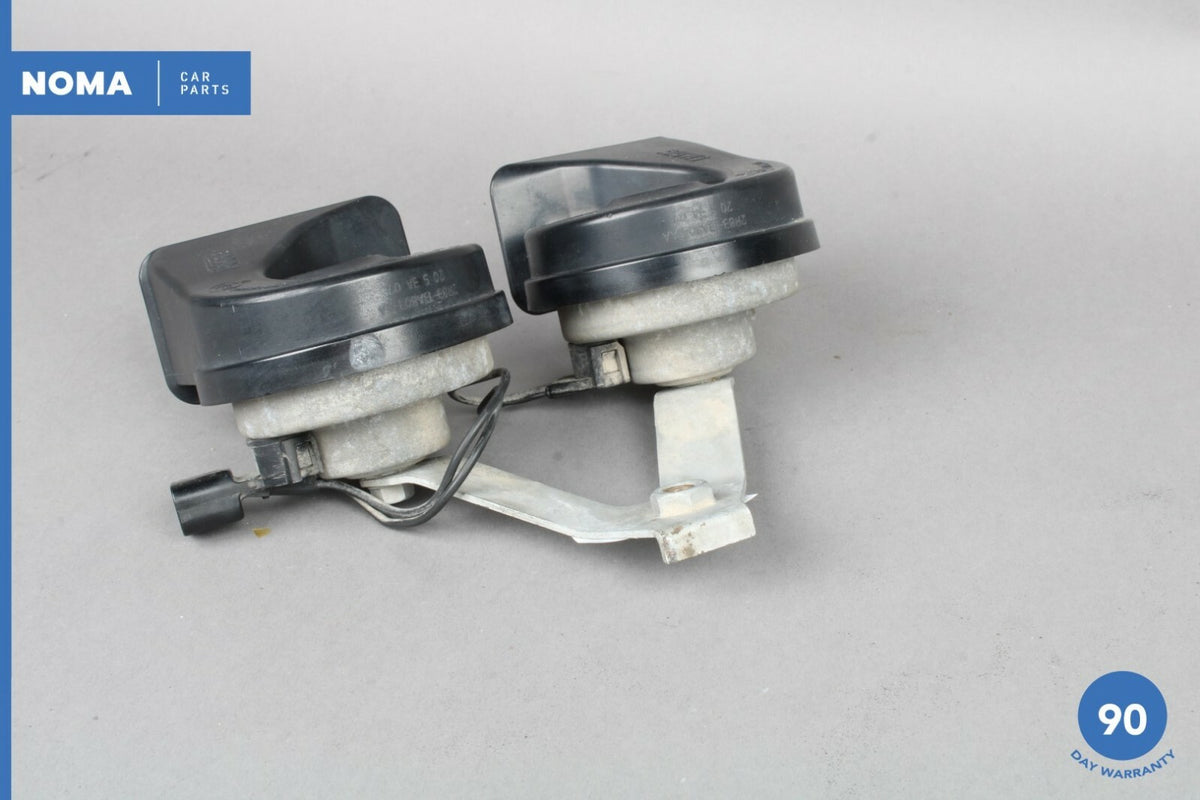 03-04 Jaguar S-Type R X202 Right & Left High & Low Tone Signal Horn Set of 2 OEM - photo 4