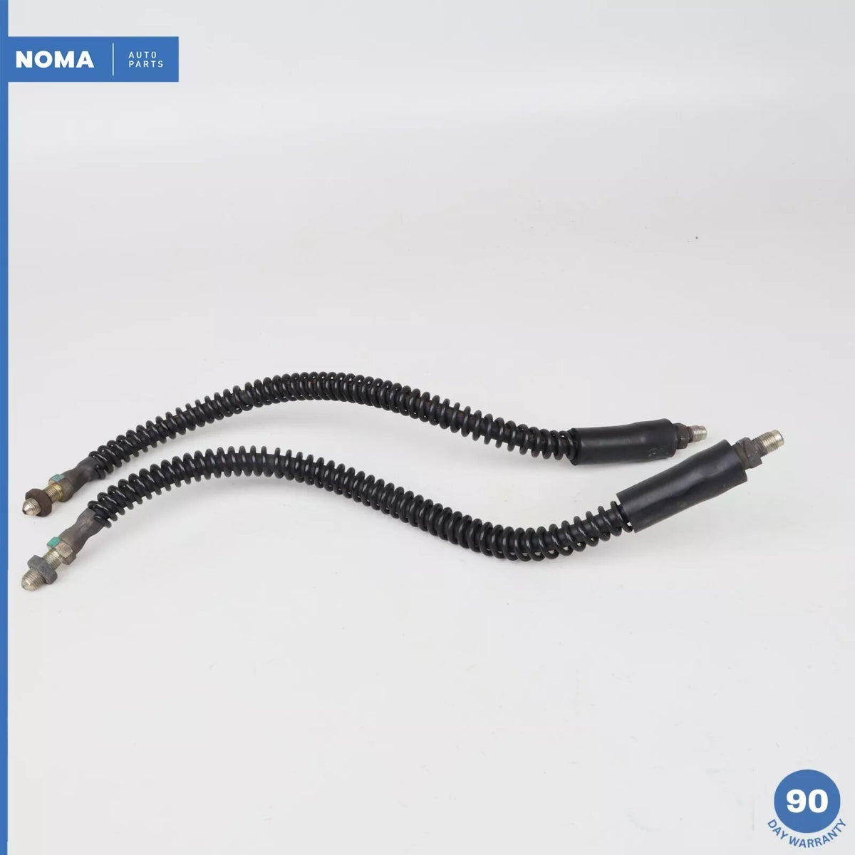 98-06 Jaguar X100 XKR Front Left & Right Side Flexible Brake Line Set of 2 OEM - photo 1