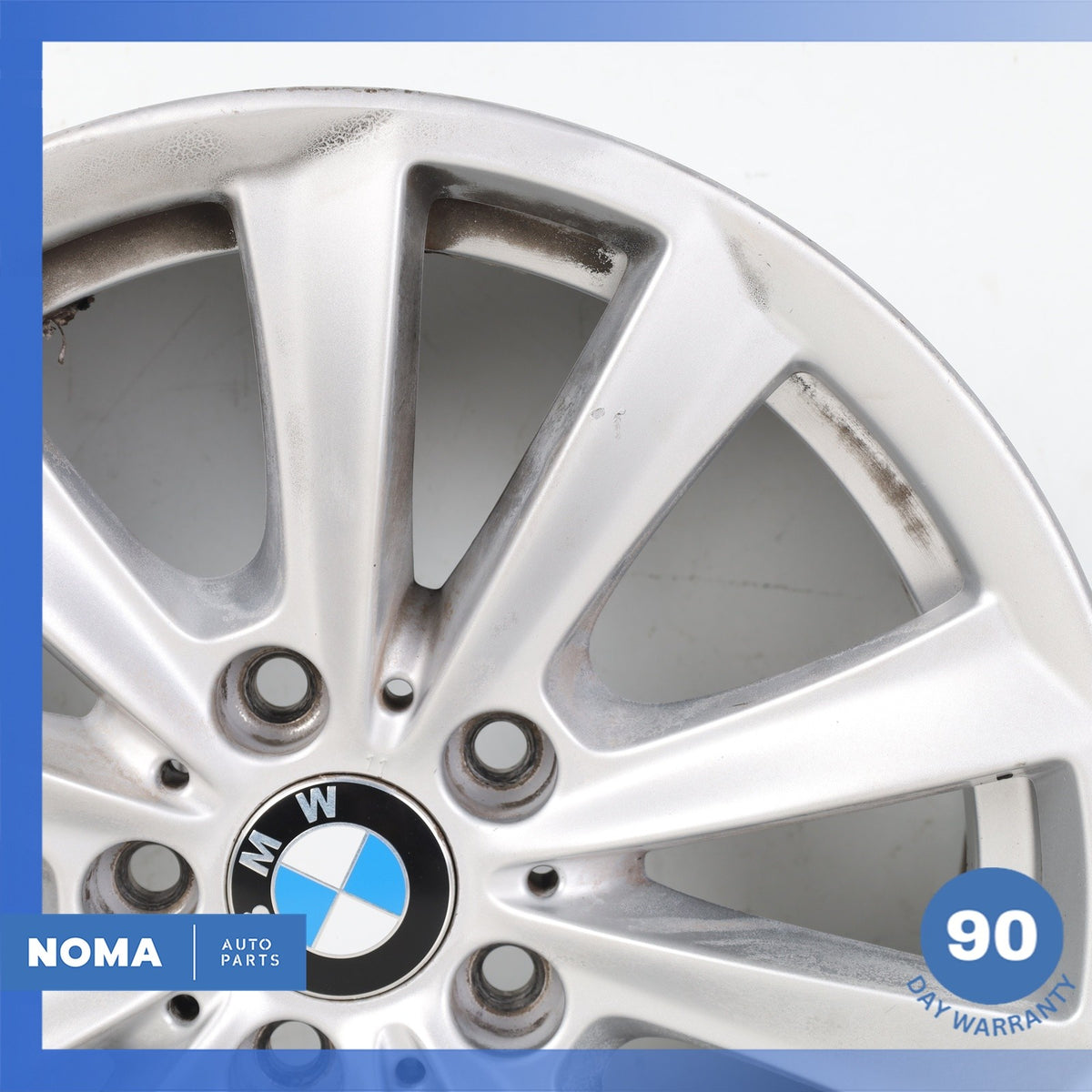 10-19 BMW F10 535i 640i Style 236 8 x 17 17" Wheel Rim 36116780720 OEM - photo 3