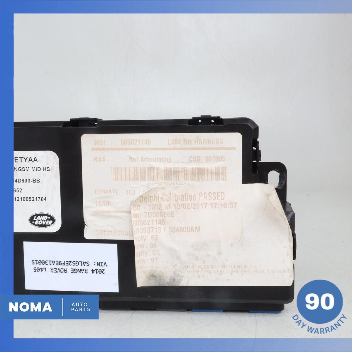 2017 Range Rover Sport L494 Left or Right Side Seat Memory Control Module OEM - photo 8