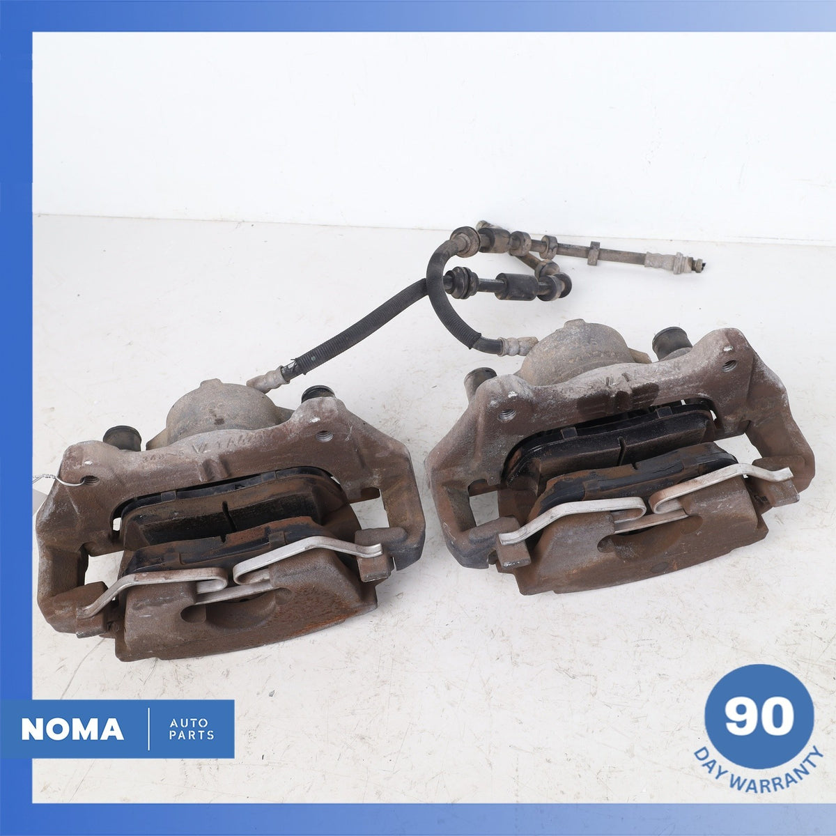 15-19 LR RR Evoque L538 L550 Front Left & Right Side Brake Caliper Set of 2 OEM - photo 18