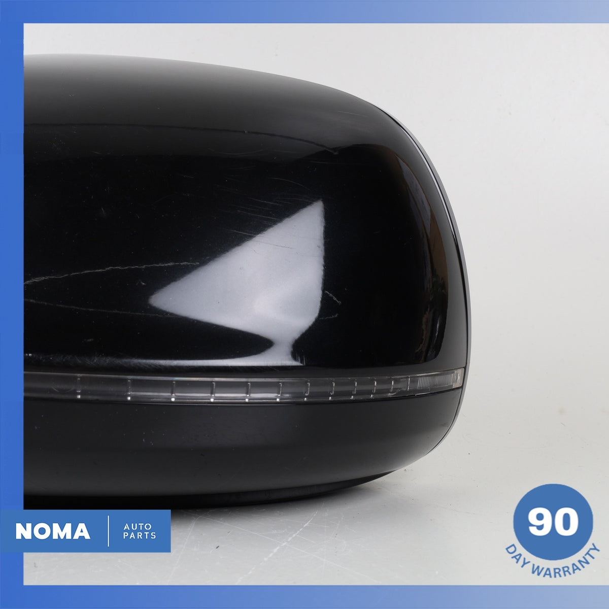 15-17 Audi 8R Q5 Left Driver Side Rear View Door Mirror Assembly Black OEM 74k - photo 13