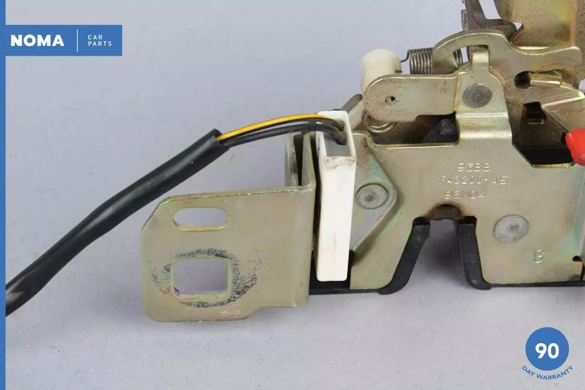 97-02 Jaguar X100 XK8 XKR Trunk Boot Latch Lock Mechanism w/ Cable GJE3500AA OEM - photo 3