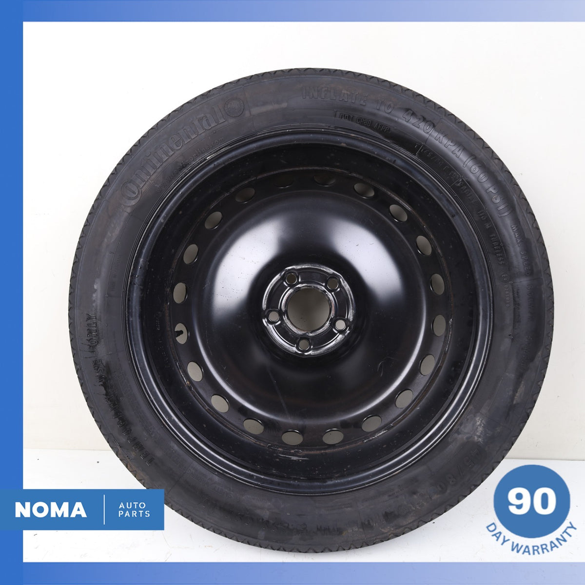 00-06 Jaguar X100 XKR XK8 Emergency Spare Tire Wheel Donut Rim 145 80 18" OEM - photo 12