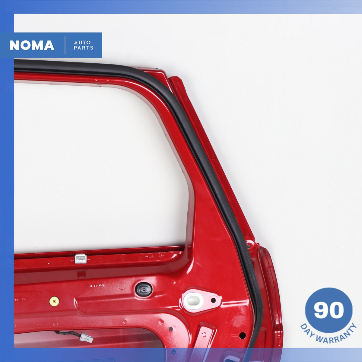 12-19 LR Range Rover Evoque L538 4DR Rear Right Side Door Panel Shell Red OEM - photo 10