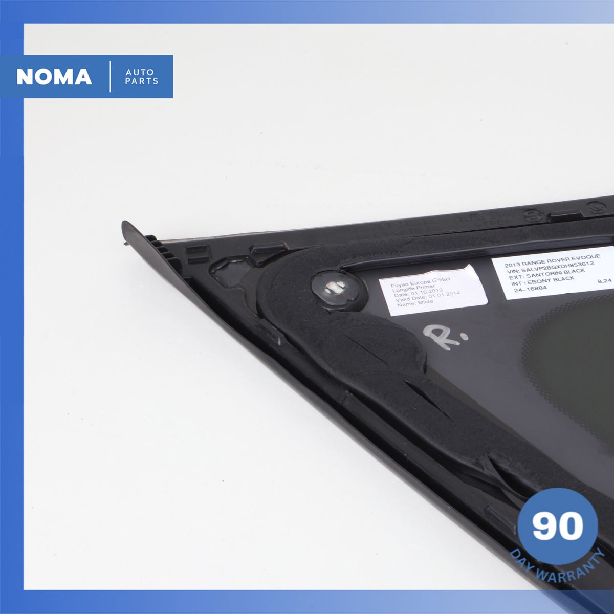 12-13 Land Rover Range Rover Evoque L538 Rear Right Passenger Quarter Glass OEM - photo 11