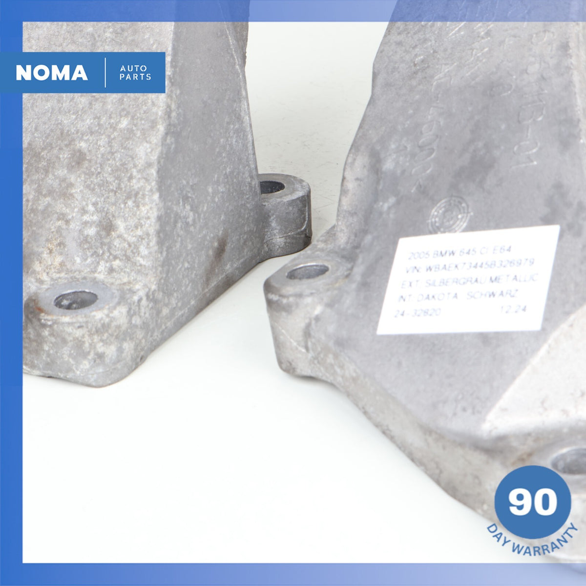 2005 BMW E64 645Ci Right & Left Engine Mount Bracket Support Set OEM - photo 6