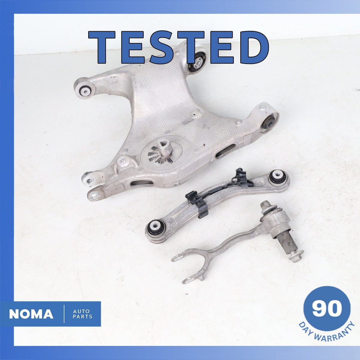 17-24 Jaguar X760 XE XF Rear Left Lower Side Suspension Control Arm Set OEM - photo 1