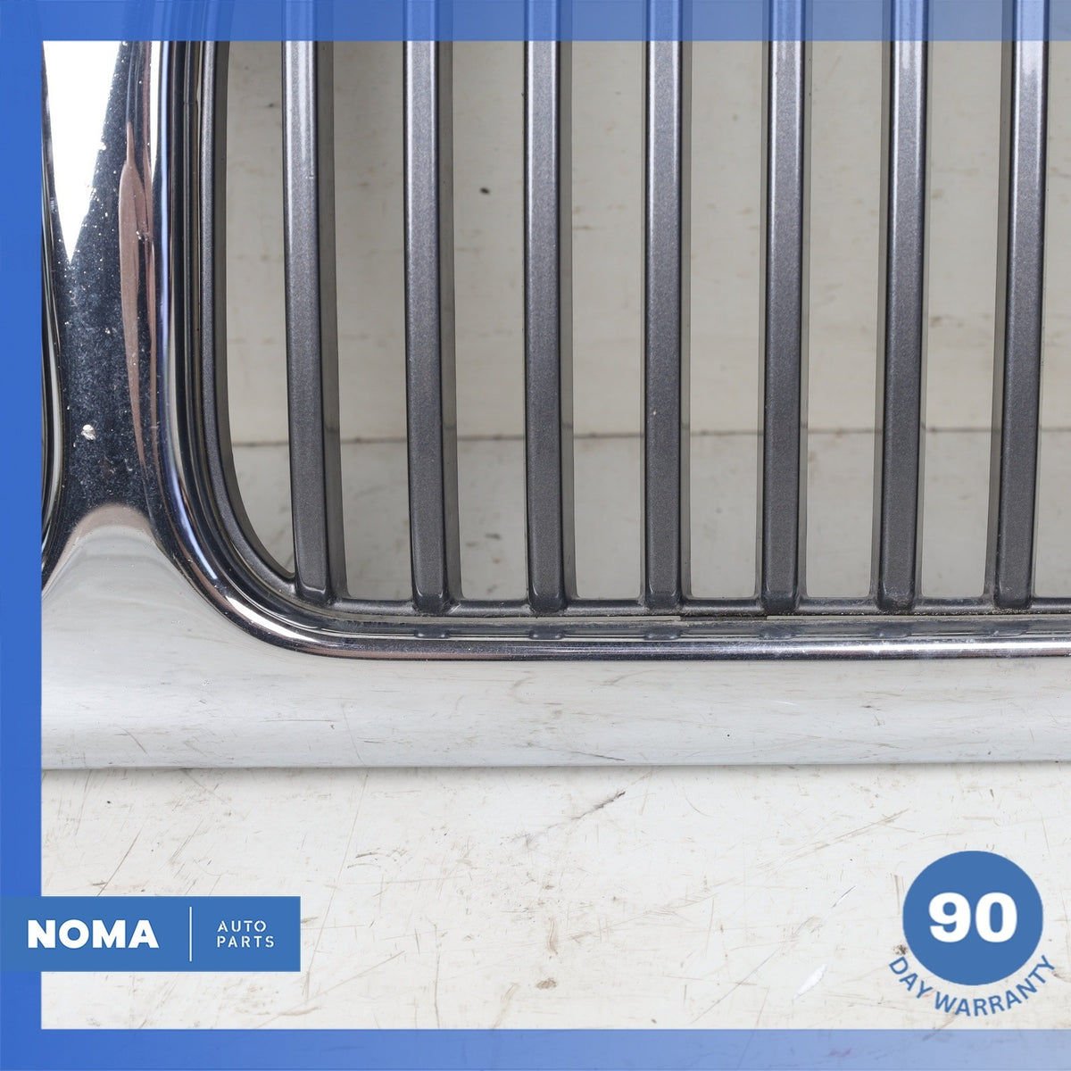 98-03 Jaguar X308 XJ8 XJR VDP Front Radiator Center Grille Chrome HNC5504CB OEM - photo 11