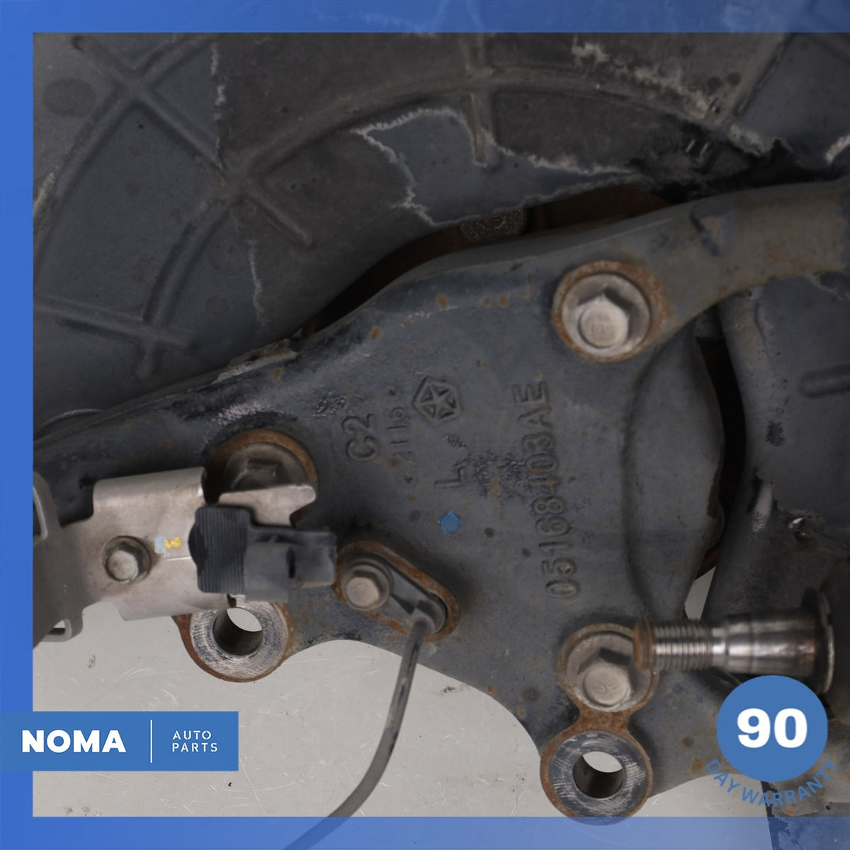 12-23 Dodge LD Charger Front Left Driver Side Spindle Knuckle Hub OEM 74k - photo 13