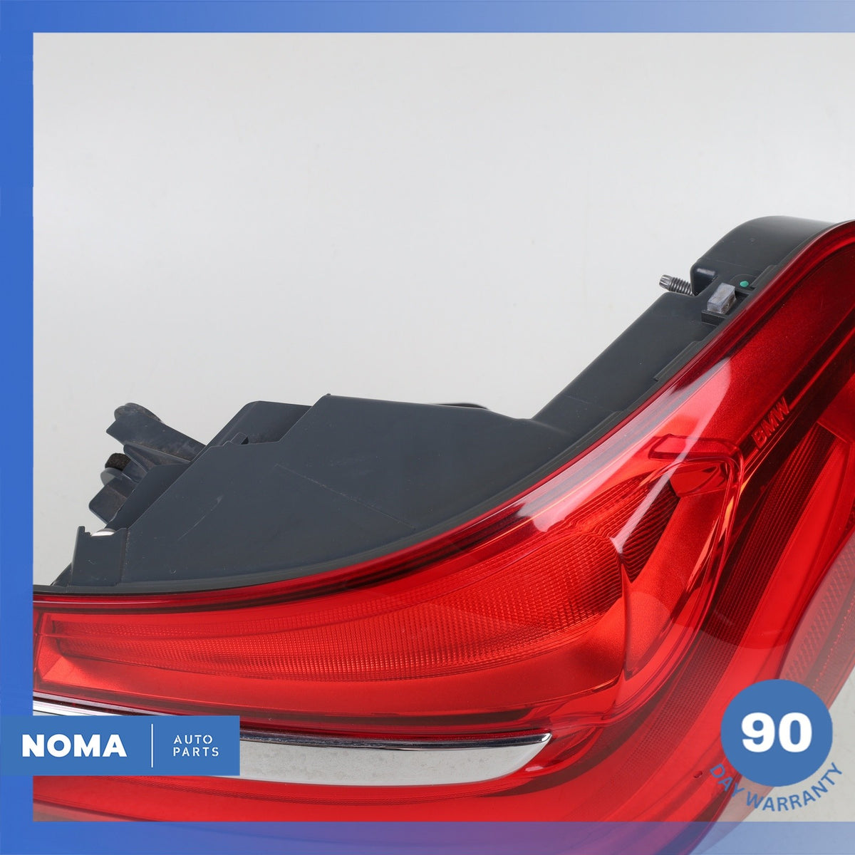 16-19 BMW G12 740i 750Li Rear Right Outer Tail Light Lamp LED w/ Molding OEM 76k - photo 8