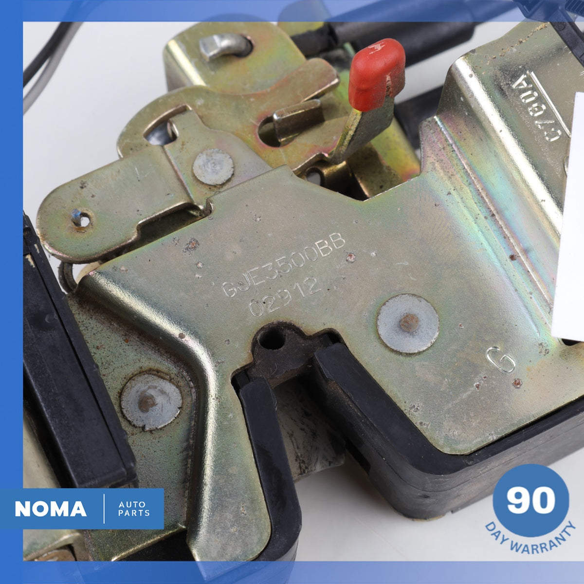 01-06 Jaguar X100 XKR XK8 Trunk Boot Latch Lock Mechanism w/ Cable GJE3500BB OEM - photo 9