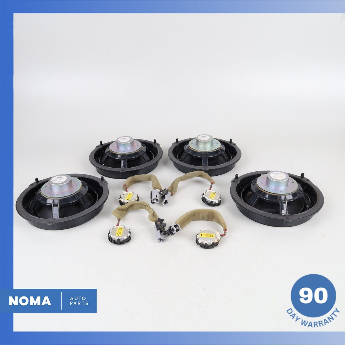 12-19 Range Rover Evoque L538 L550 Front & Rear Hi-Line 600W Speaker Set OEM - photo 11
