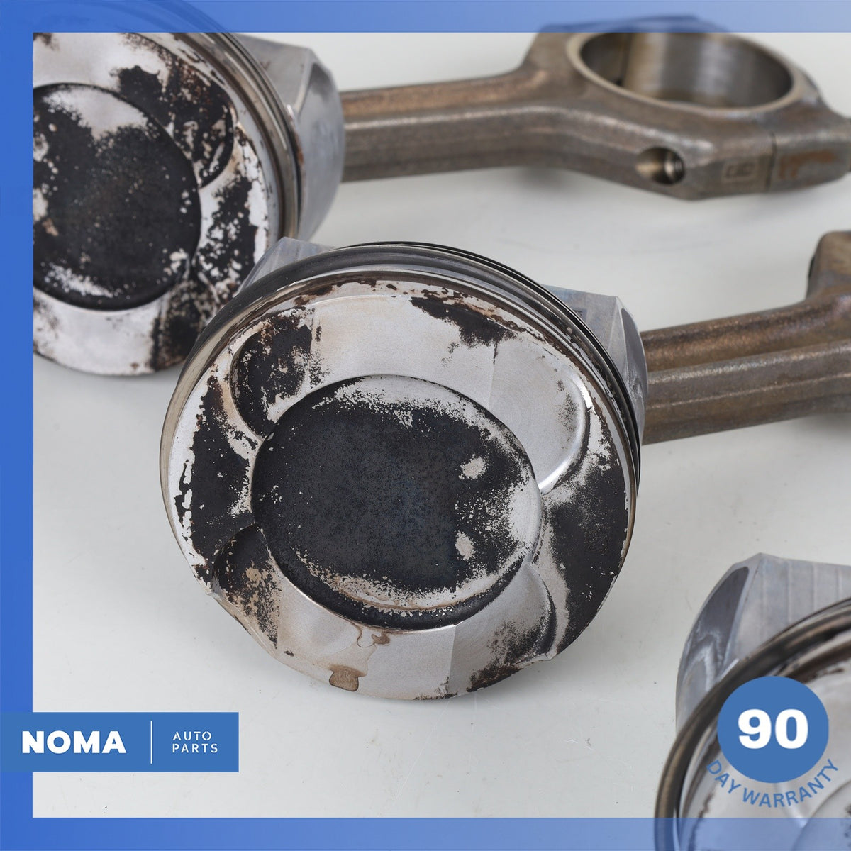 12-18 BMW F25 X3 228i 528i 2.0L N20 Engine Piston Connecting Rod Set OEM - photo 17