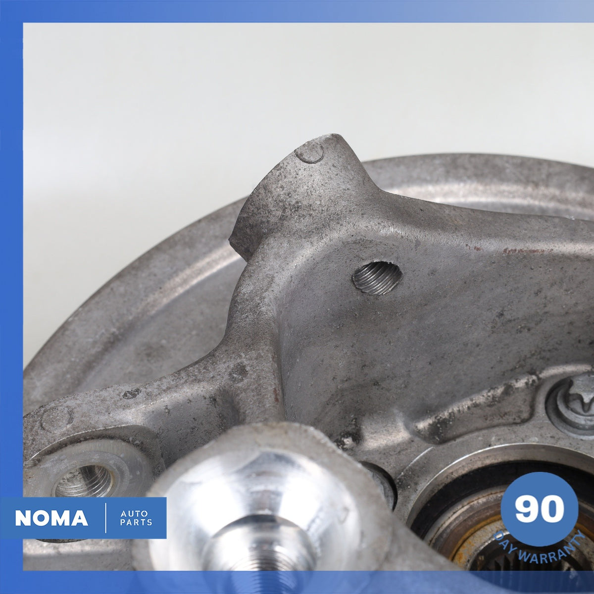 BMW F10 550i Rear Left Driver Side Spindle Knuckle Hub w/ Shield OEM - photo 12