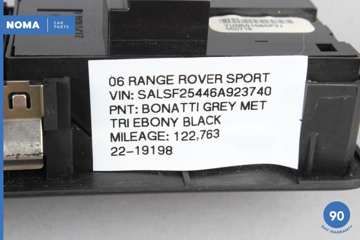 06-09 Range Rover Sport L320 Rear Left Side Door Window & Audio Switch PVJ OEM - photo 10