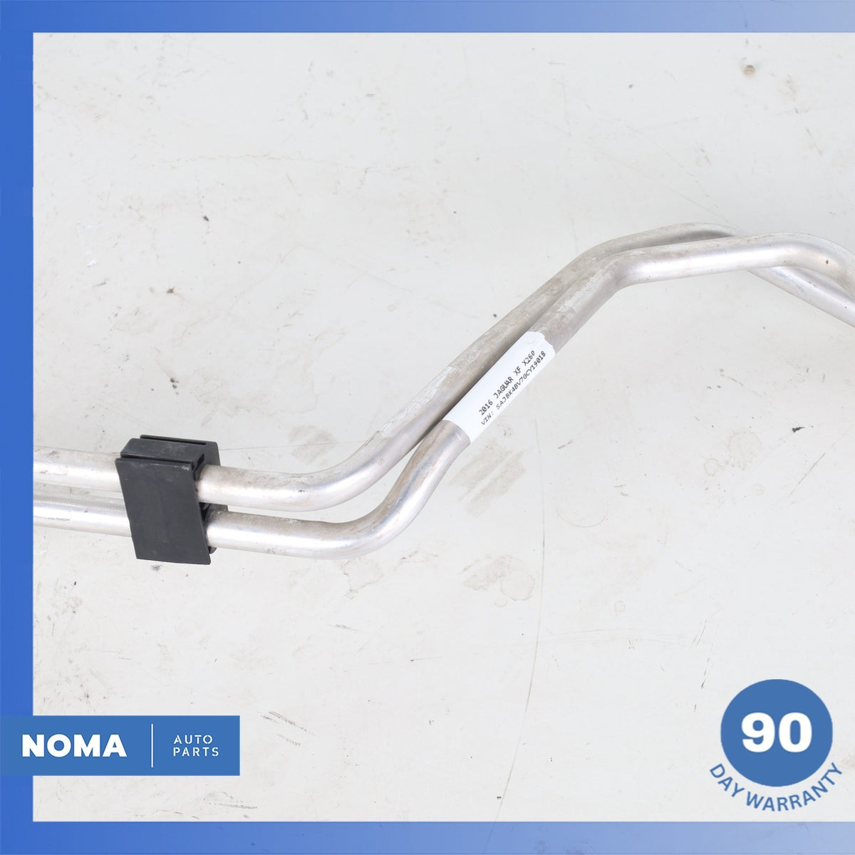 16-20 Jaguar X760 XE XF AWD Automatic Transmission Oil Cooler Hose Line Set OEM - photo 9