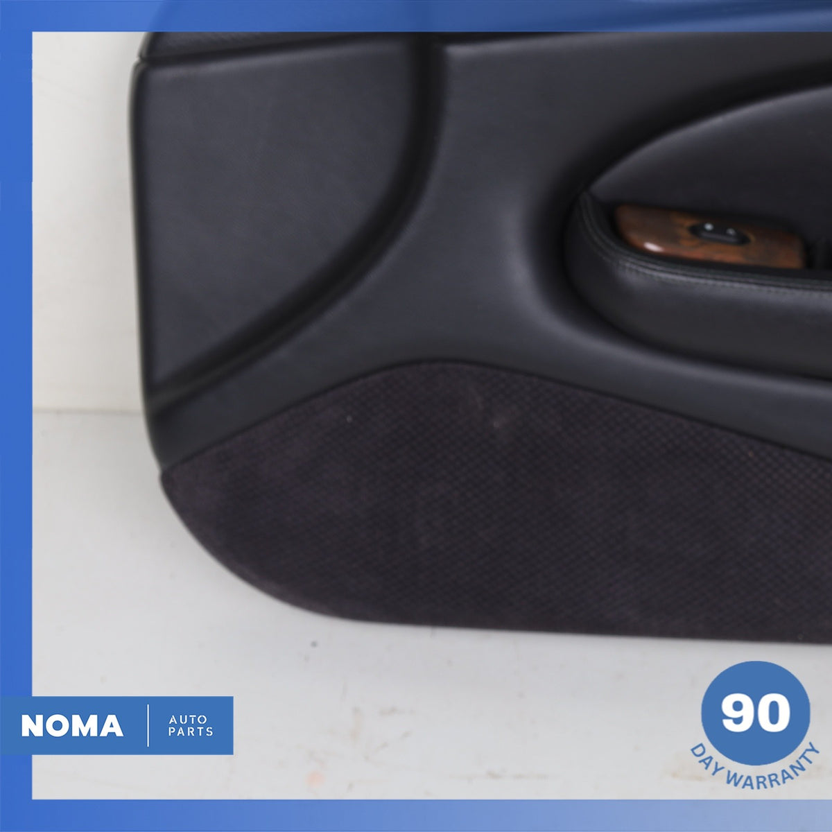 97-06 Jaguar X100 XKR XK8 Right Interior Door Panel Black GJB1204BA OEM - photo 5
