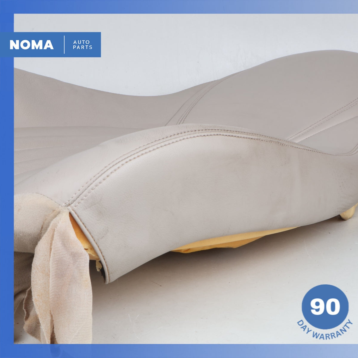 97-00 Jaguar X100 XK8 Top Upper Seat Cushion Right Passenger Side Beige OEM - photo 15
