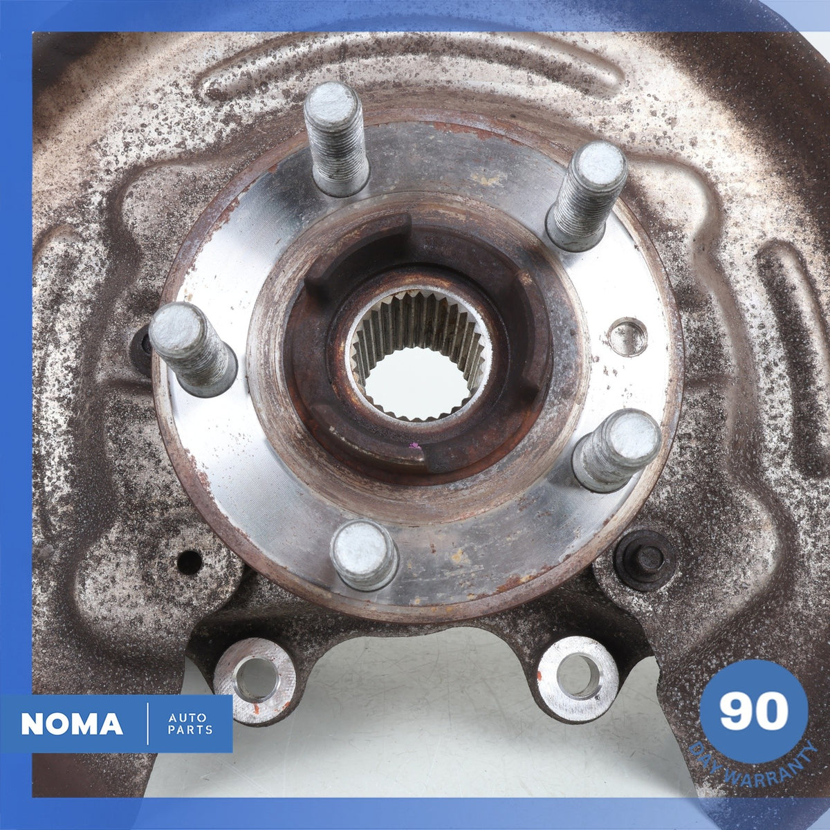 LR Range Rover Evoque L538 Rear Right Spindle Knuckle Hub w/ Shield OEM 86k - photo 7