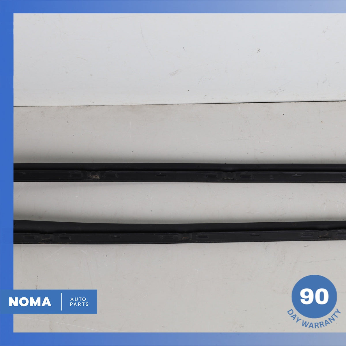 17-20 Jaguar X760 XE Right & Left A Pillar Exterior Windshield Molding Set OEM - photo 9