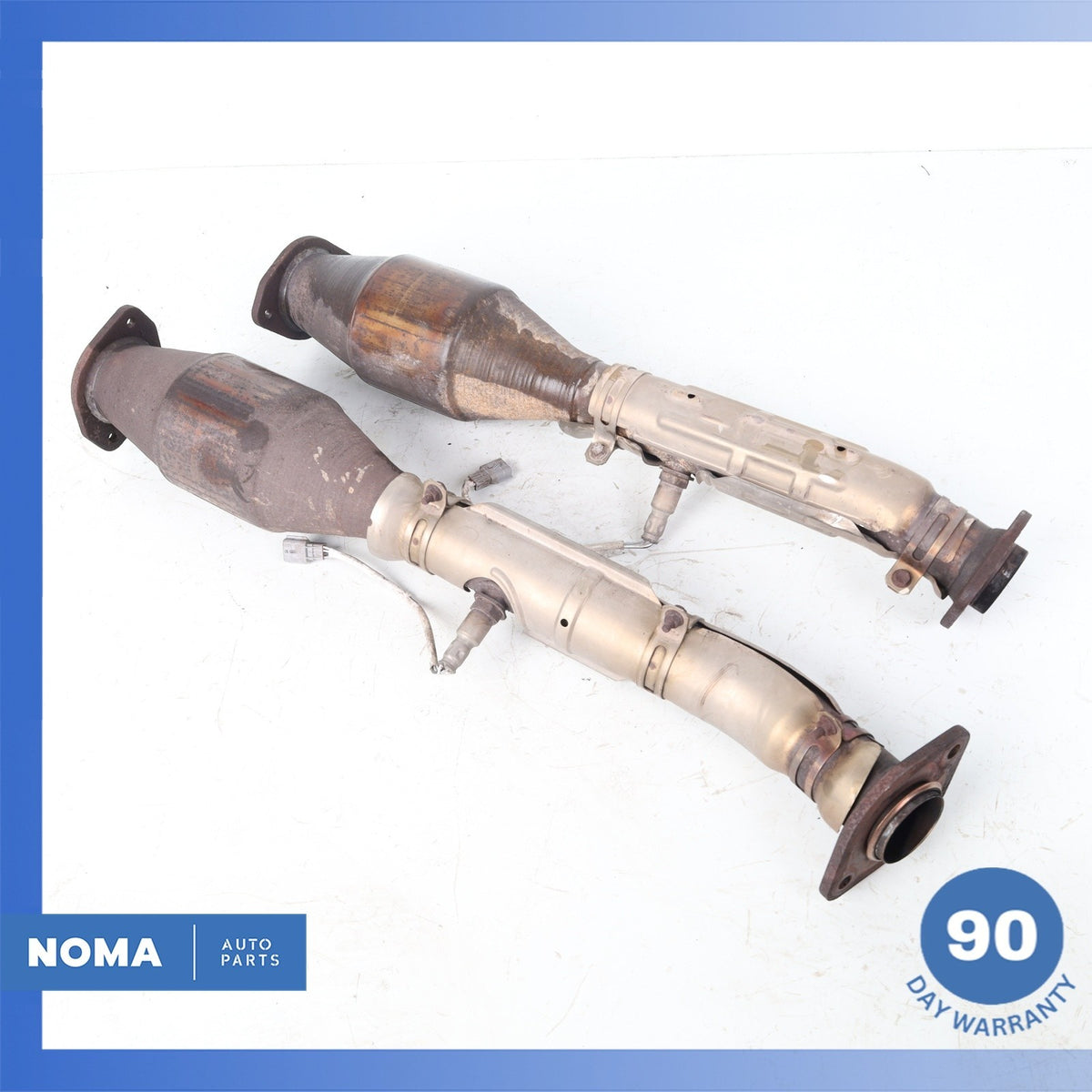 16-19 Infiniti Z62 QX80 5.6 Left & Right Exhaust Downpipe Set 200A05ZM0E OEM 82k - photo 10