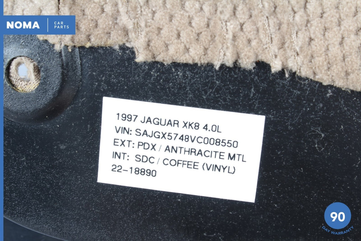 1997 Jaguar XK8 X100 Coupe Rear Left Quarter Speaker Cover w/ Armrest SDC OEM - photo 12