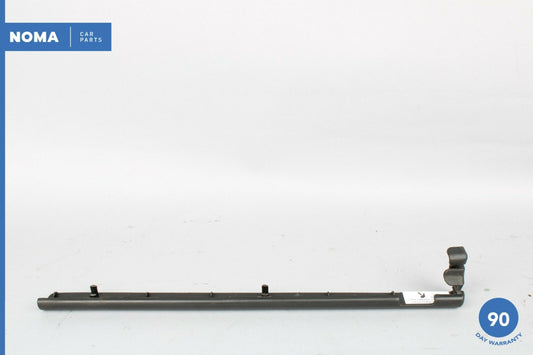 00-06 BMW X5 E53 Front Right Passenger Side Seat Track Cover Trim Schwartz OEM - photo 1