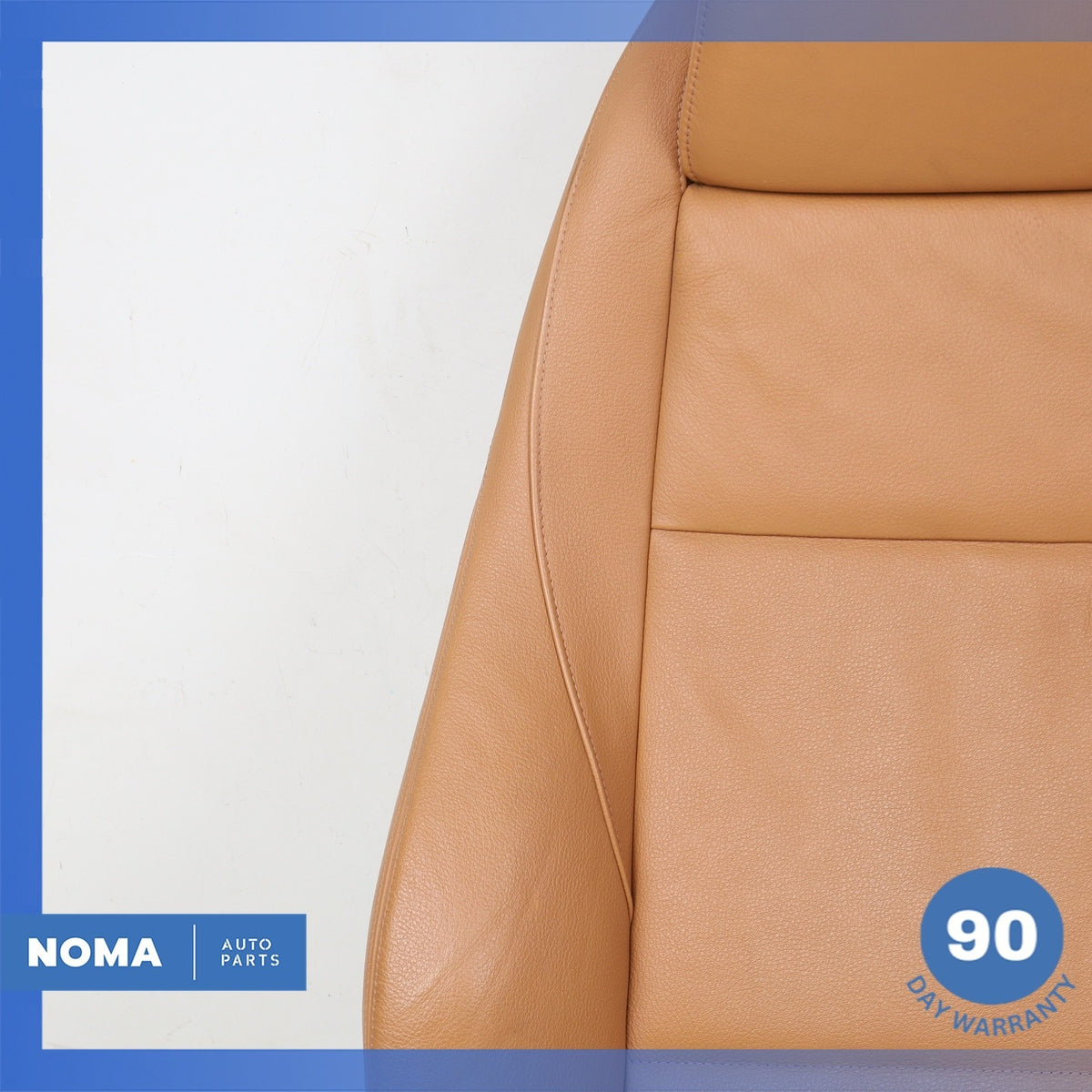 09-16 BMW E89 Z4 Right Passenger Side Sport Upper Top Seat Cushion Brown OEM - photo 6