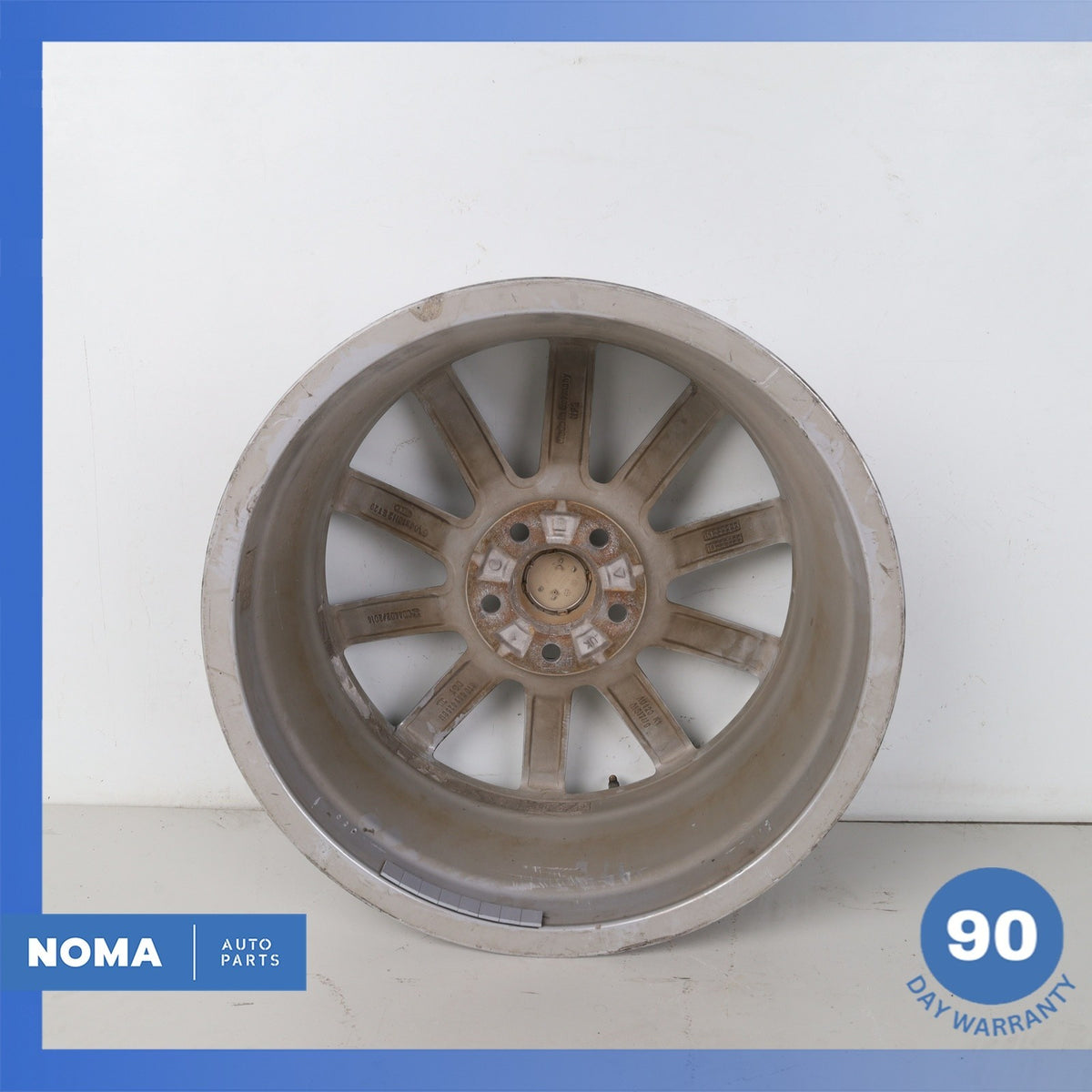 08-17 Audi 8T A5 S5 8.5 x R18 18" Wheel Rim Silver 8T0601025BM OEM - photo 8