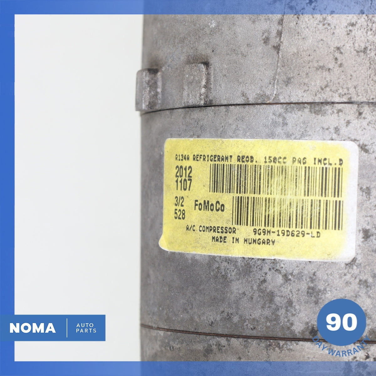12-15 Range Rover Evoque L538 LR2 AC AC A/C Air Conditioning Compressor OEM - photo 11