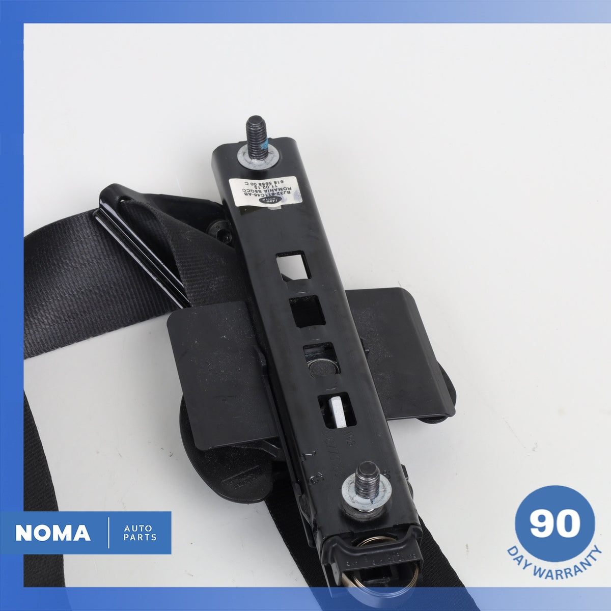 12-19 LR Range Rover Evoque L538 Front Left Side Seatbelt Retractor Black OEM - photo 13