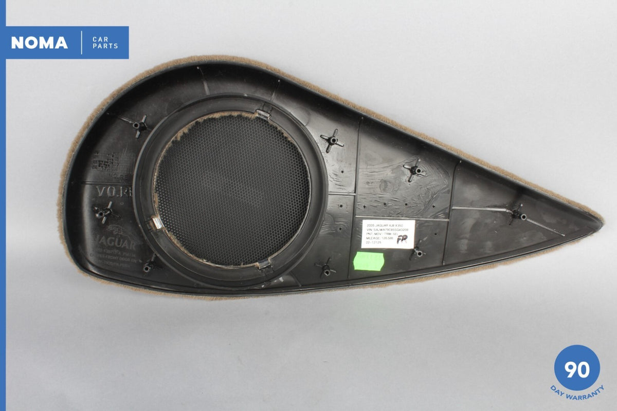 04-09 Jaguar XJ8 VDP X350 Front Right Side Door Speaker Cover w/ Trim OEM - photo 5
