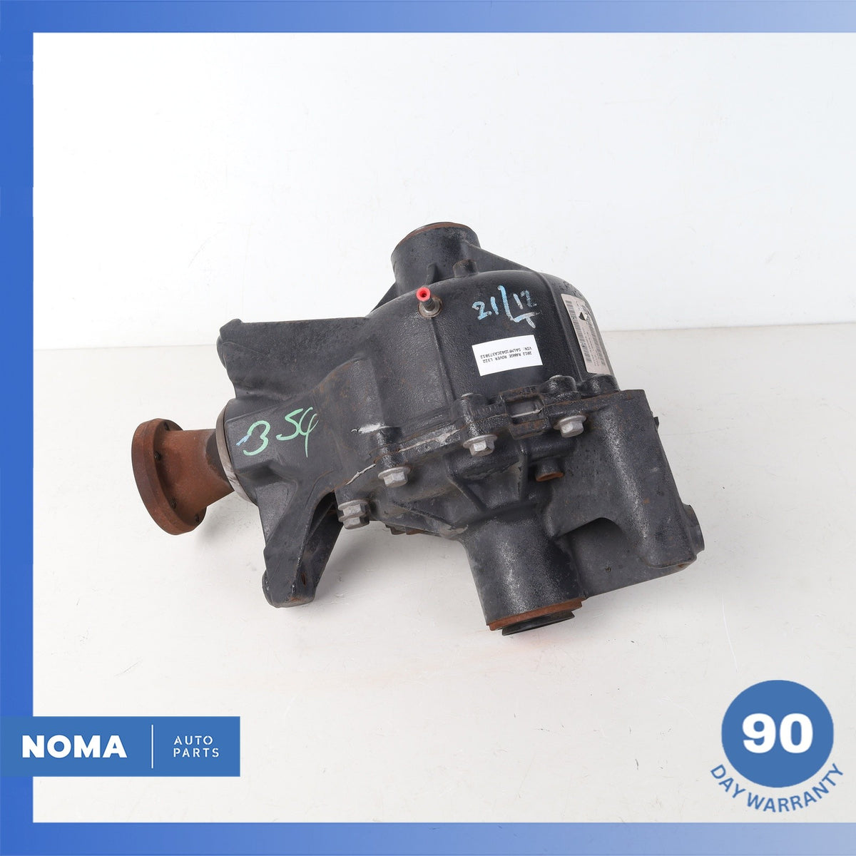 10-12 Land Rover Range Rover L322 Rear Differential Carrier Assembly 3.54 OEM - photo 2