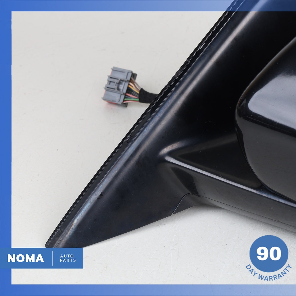 12-13 LR Range Rover Evoque L538 Left Side Rear View Mirror Assembly Black OEM - photo 8