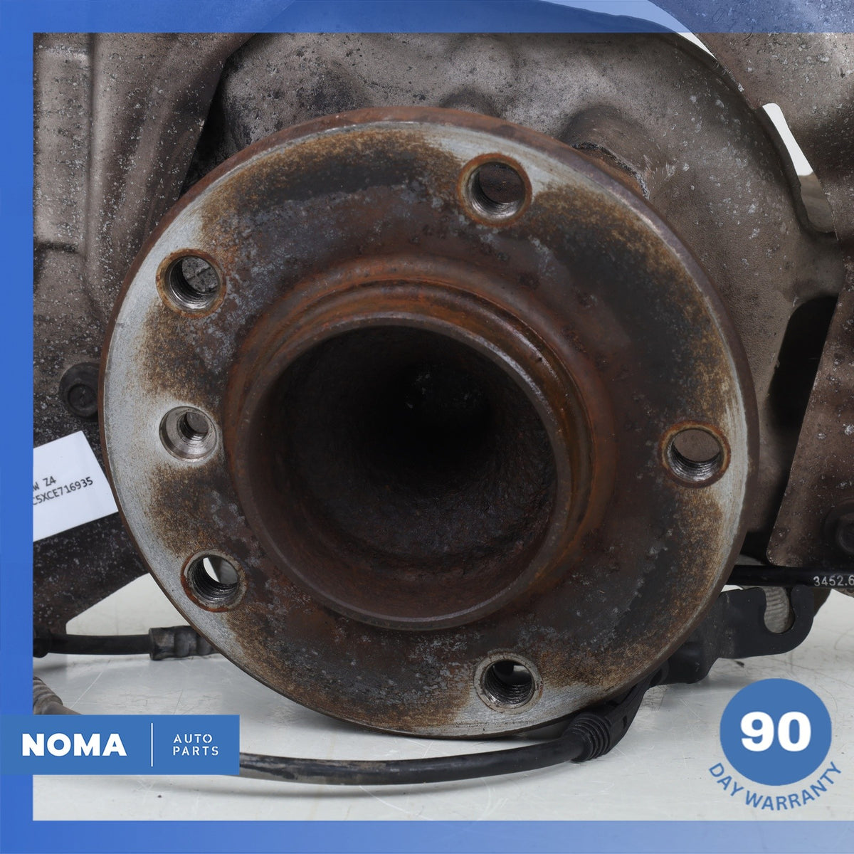 06-16 BMW E89 Z4 Front Left Side Spindle Knuckle Hub w/ Shield 31216793923 OEM - photo 6